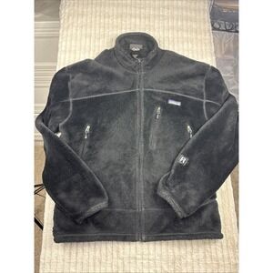 VTGPatagonia Men XLT Regulator R4 Polartec Windbloc Fleece Jacket Black READ